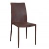 Ekskluzywne krzesło tapicerowane Milano Antique Brown