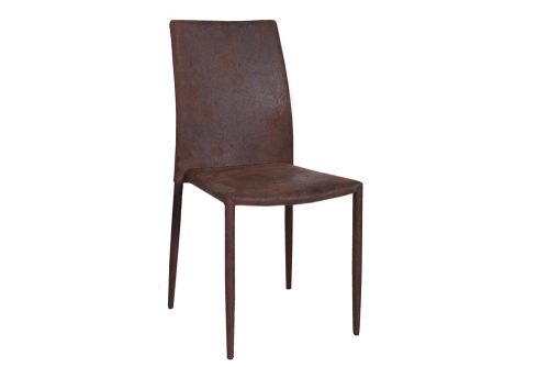 Krzesło MILANO tapicerowane  antyczny brąz