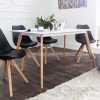 Krzesło Scandinavia Black tapicerowane