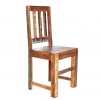 Krzesło JAKARTA z litego drewna wykonane z recyklingu