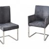 Krzesło SAMSON Vintage Gray płozy