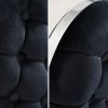 Stylowe krzesło aksamitne MODERN BAROCK czarne