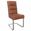 Krzesło Vintage COMFORT Brown płozy