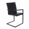Krzesło IMPERIAL na płozach czarne
