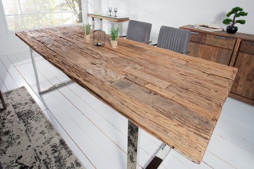 Masywny stół BARRACUDA 180cm drewno tekowe