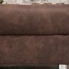 Sofa narożna KENT 220cm w kolorze brązowym