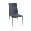 Krzesło MILANO tapicerowane ciemny szary