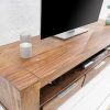 Stolik TV z drewna Sheesham Makassar 170cm