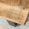Ławka IRON CRAFT 170cm drewno mango industrialna