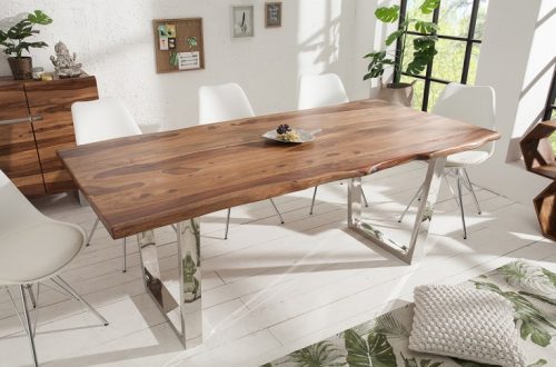 Masywny stół z drewna Sheesham MAMMUT 180cm