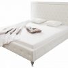 Nowoczesne łoże do sypialni EXTRAVAGANCIA 180x200cm białe