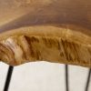 Ekskluzywny stolik z drewna tekowego WILD 55cm