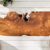 Ekskluzywny stolik z drewna akacjowego WILD 100cm