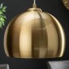 Nowoczesna lampa wisząca Golden Ball złota