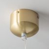Nowoczesna lampa wisząca Golden Ball złota