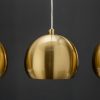 Nowoczesna 3-częściowa lampa wisząca Golden Ball