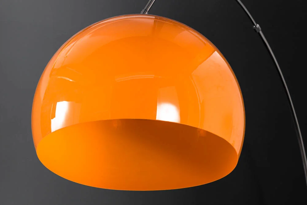 Lampa podłogowa LOUNGE DEAL 175-205 cm pomarańczowa