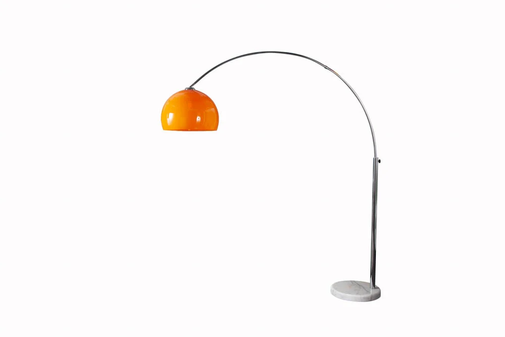 Lampa podłogowa LOUNGE DEAL 175-205 cm pomarańczowa