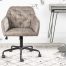 Krzesło biurowe DUTCH szaro-brązowe