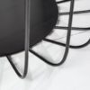 Stolik kawowy  FACTORY LOFT 56 cm szara akacja styl industrialny