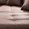Nowoczesna sofa XXL KENT 305 cm brązowa
