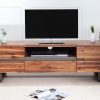 Komoda TV GENESIS 160 cm drewno akacjowe