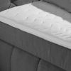 Ekstrawaganckie łóżko sprężynowe BOUTIQUE 180x200 cm szary