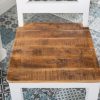 Krzesło LONG ISLAND drewno mango wiejski styl