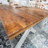 Elegancki stół do jadalni LONG ISLAND 160 cm z drewna mango