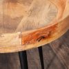 Elegancki stolik PURE NATURE 45 cm drewno mango