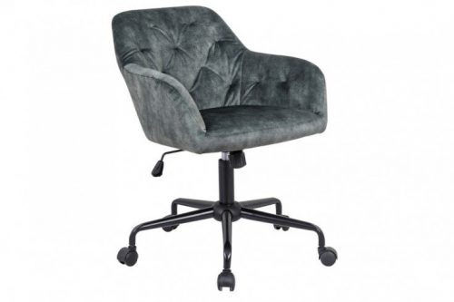 Krzesło biurowe DUTCH szaro-zielone