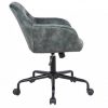 Krzesło biurowe DUTCH szaro-zielone