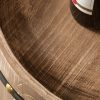 Naturalny stojak na wino BODEGA 80 cm styl Shabby