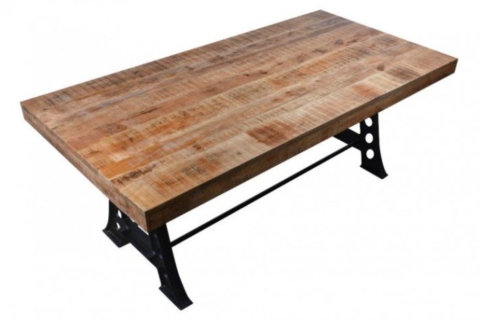 Stół INDUSTRIAL 200 cm z drewna mango
