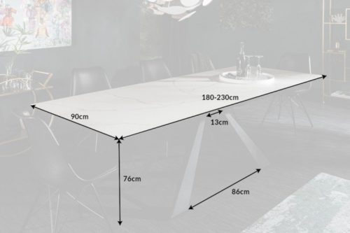 Stół CONCORD 180-230cm ceramiczny