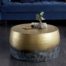 Stolik kawowy ORIENT III 60 cm złota patyna
