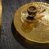 Stolik kawowy Orient Storage 48 cm złoty