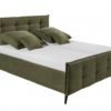 Łóżko SEATTLE 160x200cm oliwkowe sypialnia