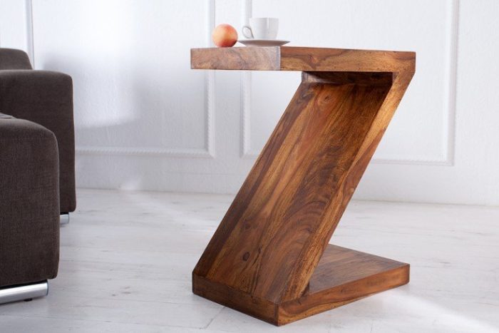 Stolik kawowy Z 45 cm nocny drewno