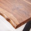 Stół AMAZONAS 200 cm lakierowane drewno sheesham z ramą X