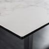 Stół SYMBIOSE 200cm biała ceramika imitująca marmur
