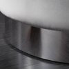 Elegancki stolik kawowy MODERN BAROQUE 55cm szary aksamit