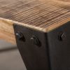 Industrialny stół FACTORY 200cm lite drewno
