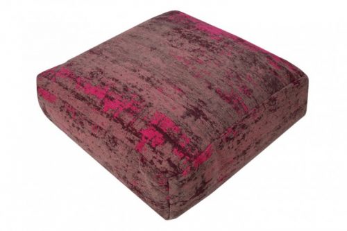 Poduszka podłogowa MODERN ART odcień czerwieni i różu