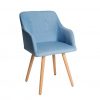 Krzesło SCANDINAVIA MEISTERSTÜCK retro Blue