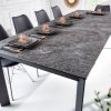 Stół rozkładany X7 180-240 cm granitowy marmurowy blat ceramiczny