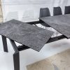 Stół rozkładany X7 180-240 cm granitowy marmurowy blat ceramiczny