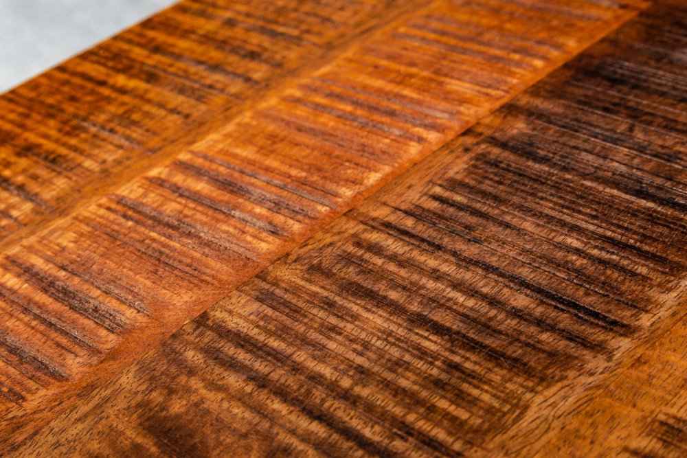 Stół WOOD ART 180 cm drewno mango z czarną ramą X