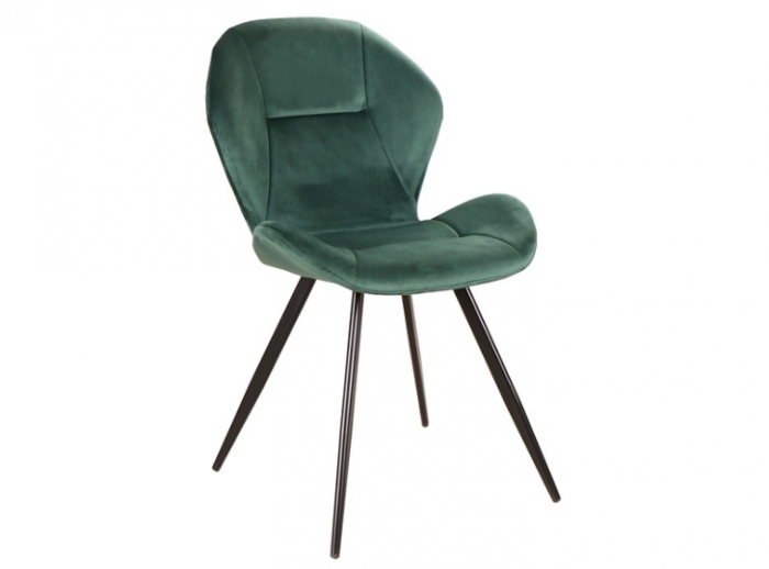 Krzesło GINGER velvet zielony