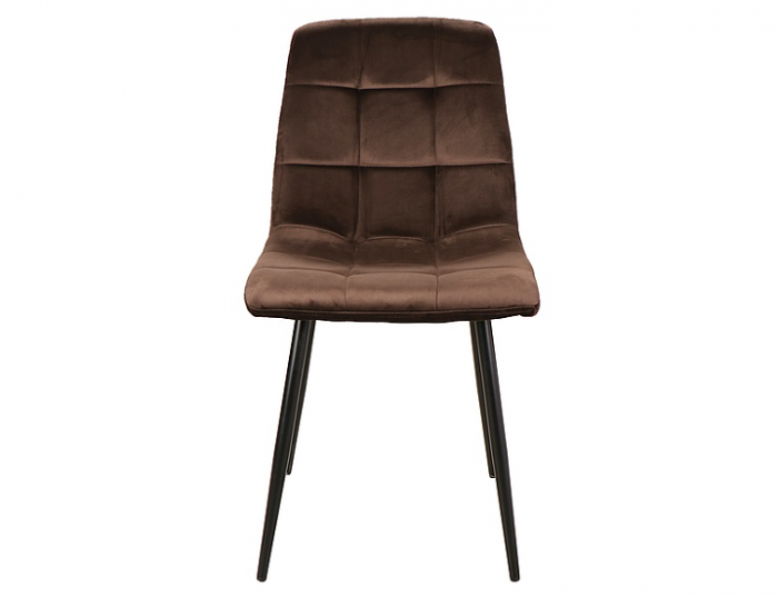 Krzesło MILA velvet brązowy